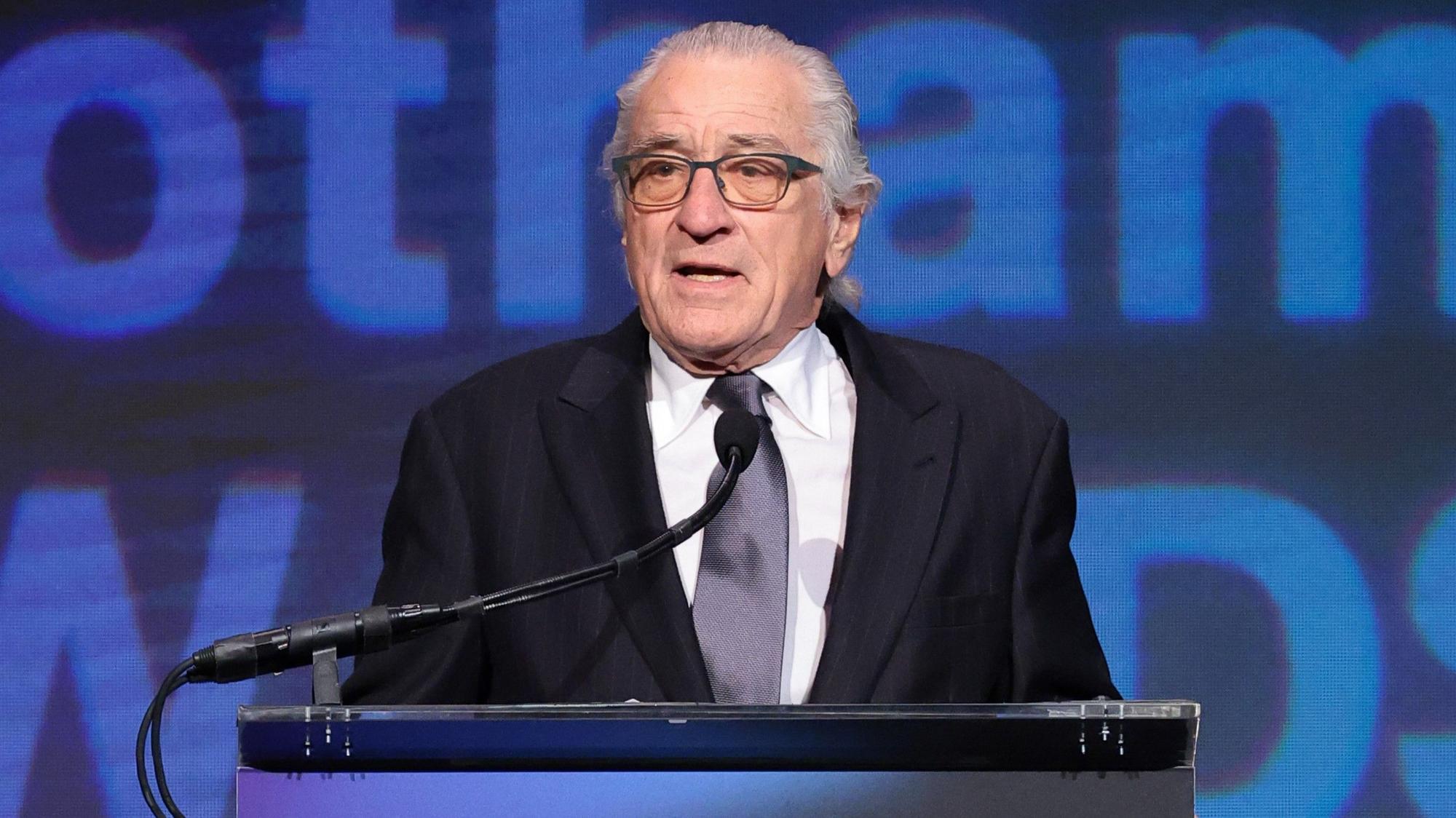 Robert De Niro zeigt sich empört über etwaige Manipulationen an seinem Redemanuskript bei den Gotham Awards. (Archivbild)