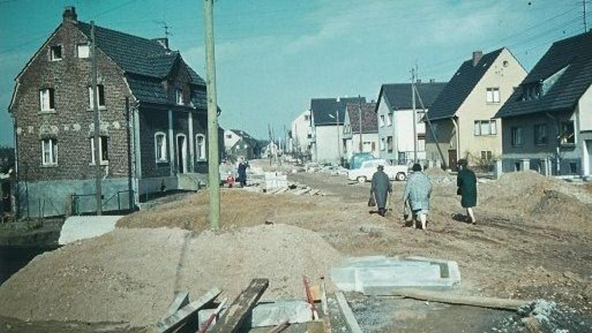 Ausbau Vürfelser Kaule Refrath, Mitte der 1960er Jahre
