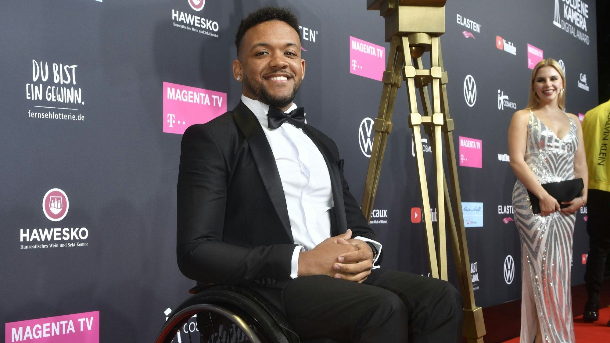 Leeroy Matata war einer der erfolgreichsten deutschen Youtuber. Sein Channel „Leeroy will's wissen“ war unter anderem 2019 in der Kategorie „Best Newcomer“ für den „Goldene Kamera Digital Award“ nominiert (Archivbild)