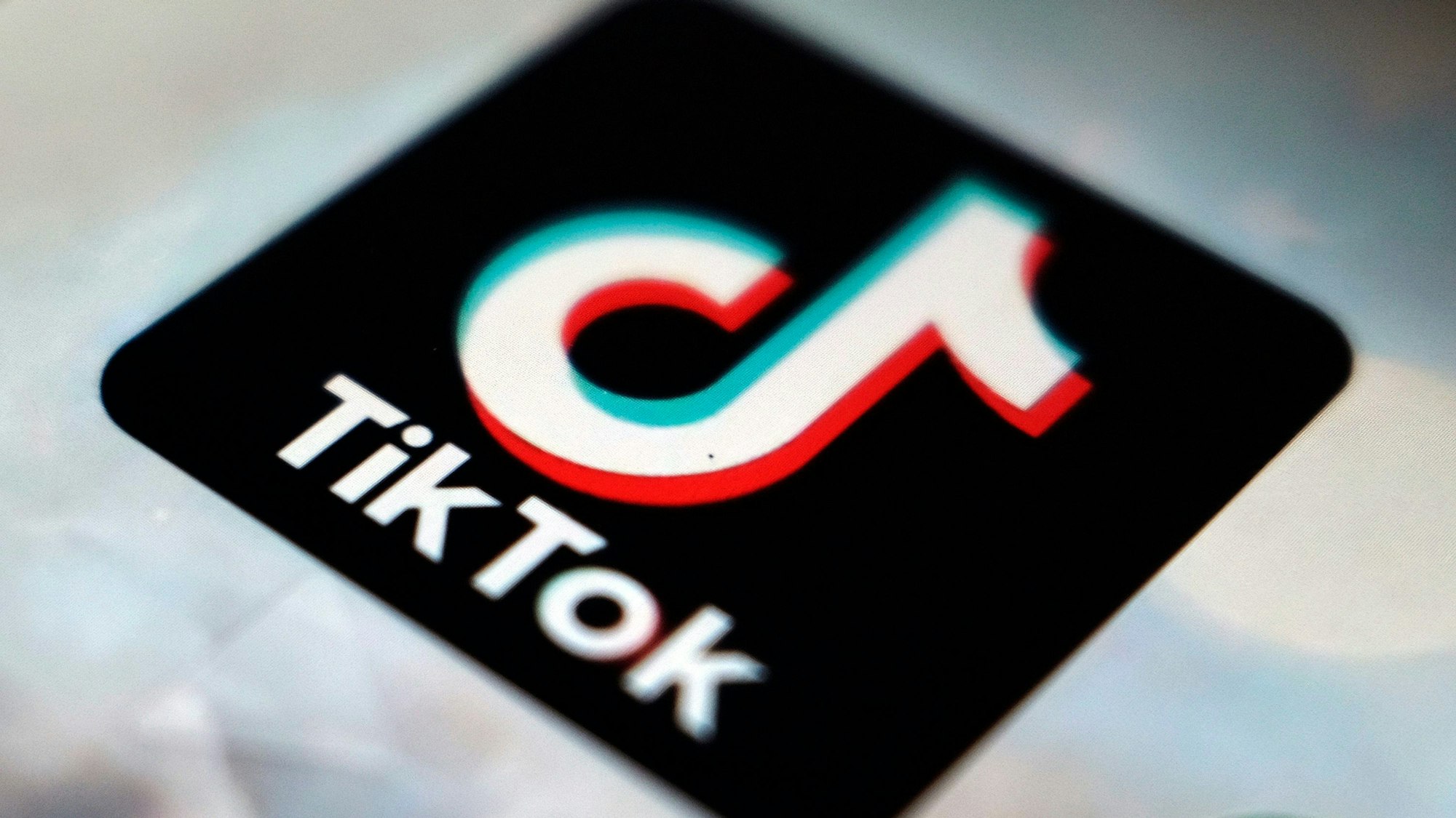 Das Logo der App TikTok.