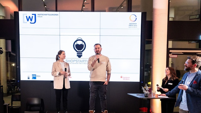 Sophia Fischer und Christoph Potje von „Shopstartups“