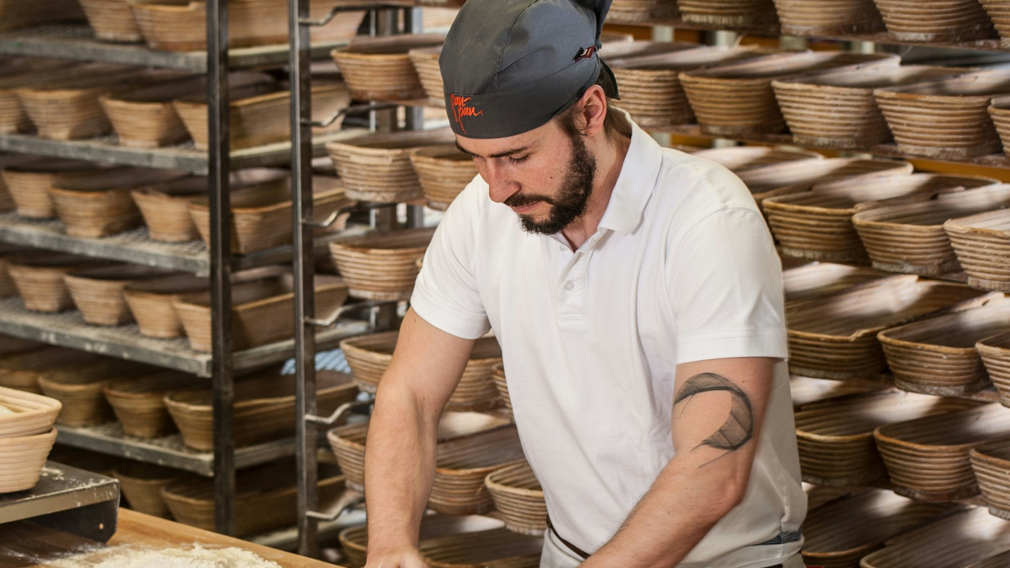 Raphael Kraus von der panpan Brotmanufaktur Kraus GmbH in Wiehl