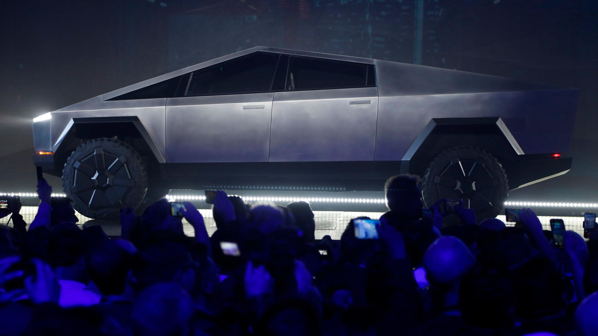 Der Cybertruck von Tesla.