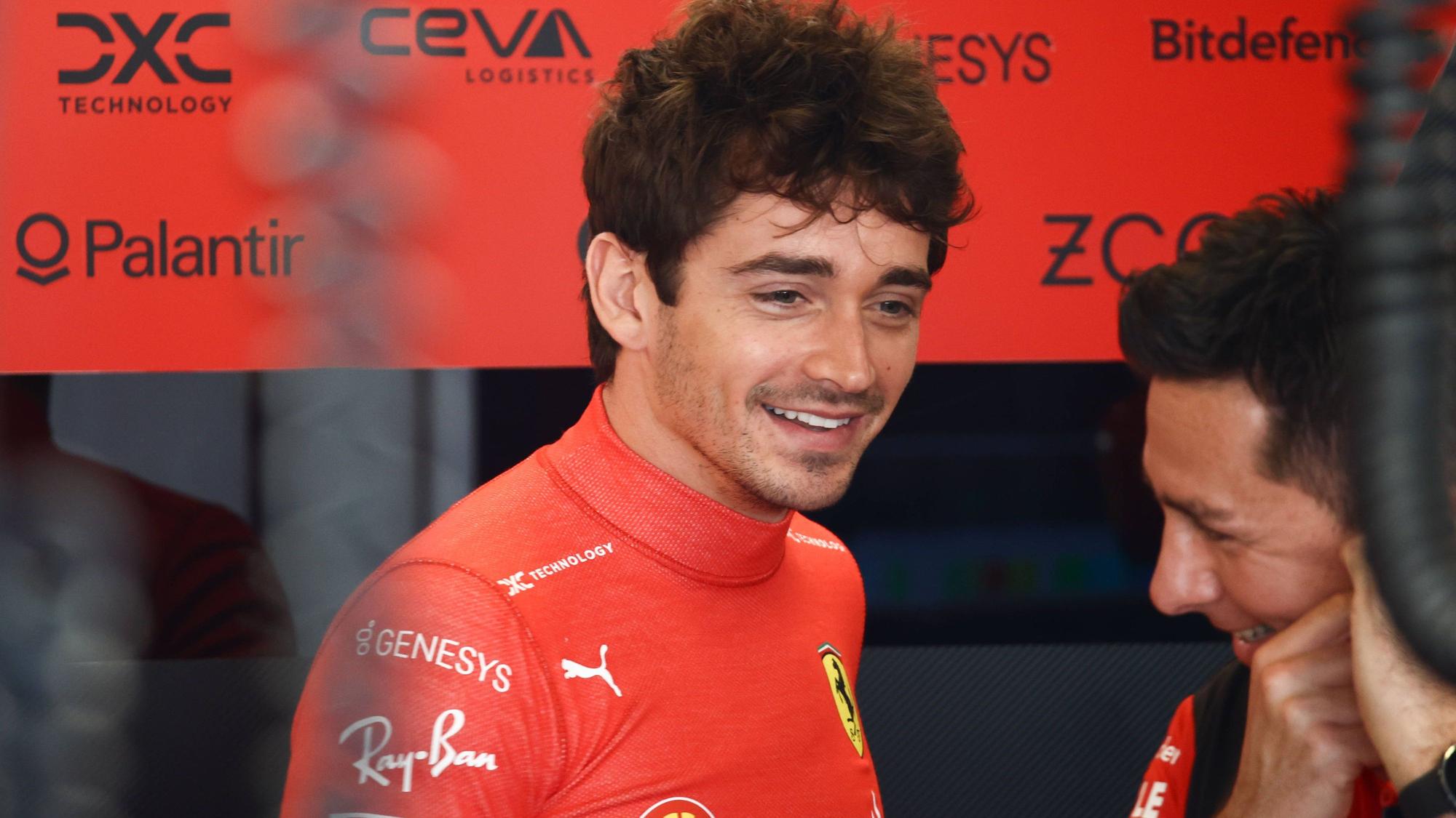 Formel-1-Pilot Charles Leclerc könnte seinen Vertrag bei der Scuderia offenbar bis 2029 verlängern