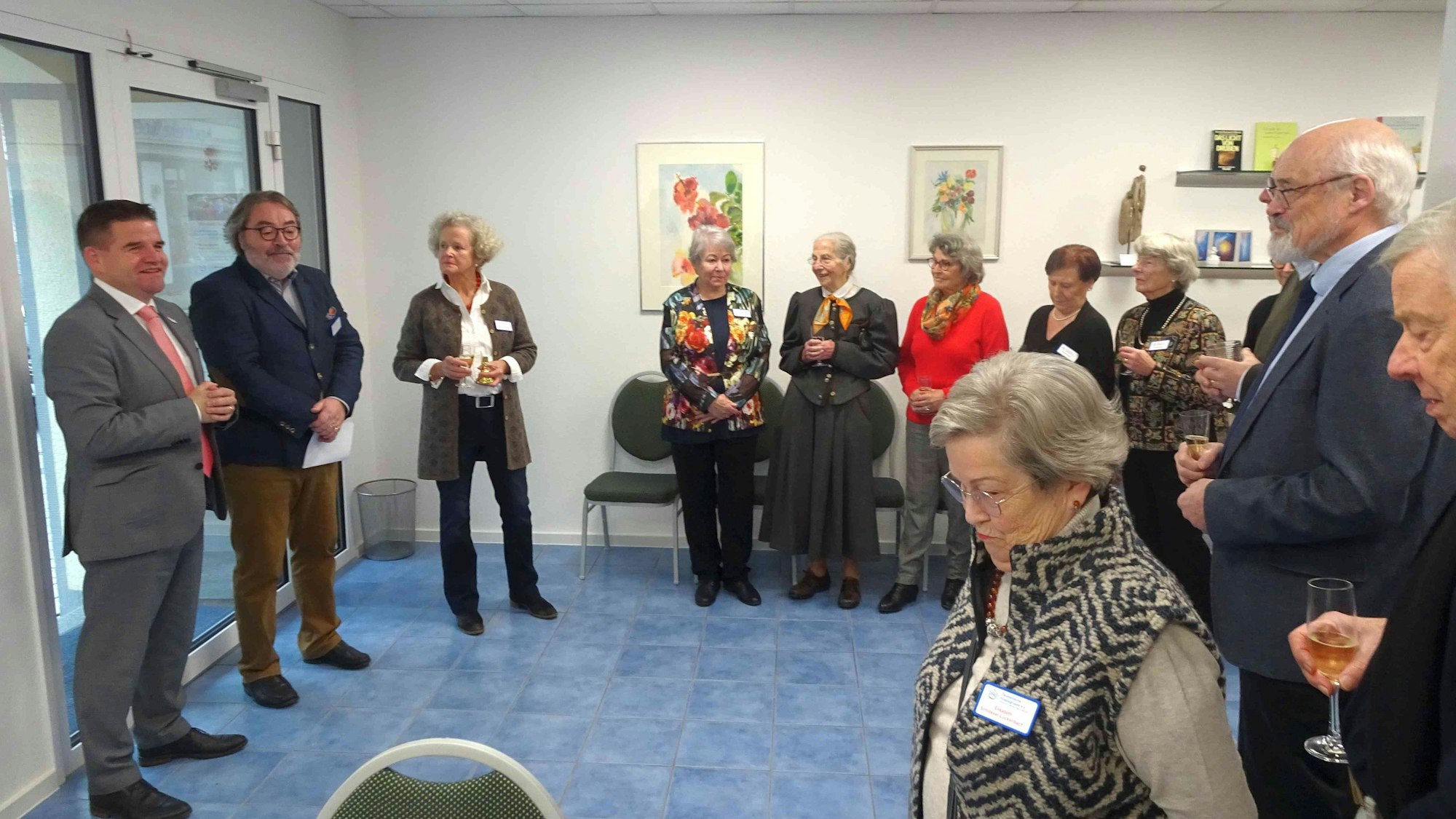 „Präsenz schafft man nur durch Präsenz.“ Meckenheims Bürgermeister Holger Jung versicherte, dass ihm die Ökumenische Hospizgruppe sehr am Herzen liege.