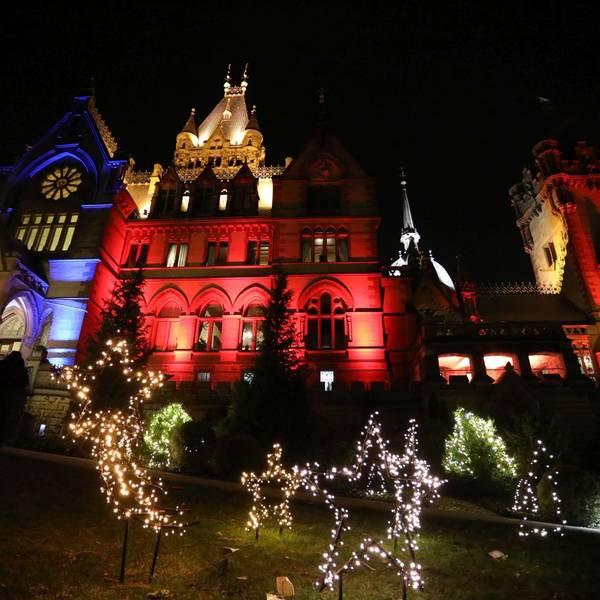 Adventszeit auf Schloss Drachenburg in Königswinter.