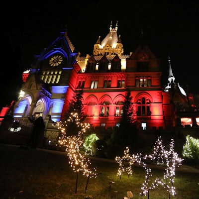 Adventszeit auf Schloss Drachenburg in Königswinter.