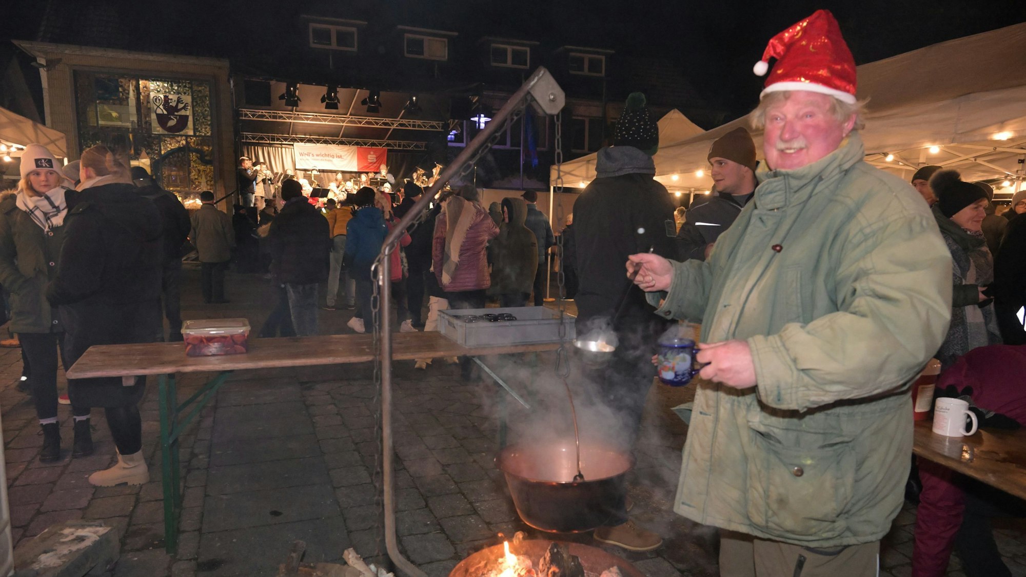 Weihnachtsmarkt in Kürten.