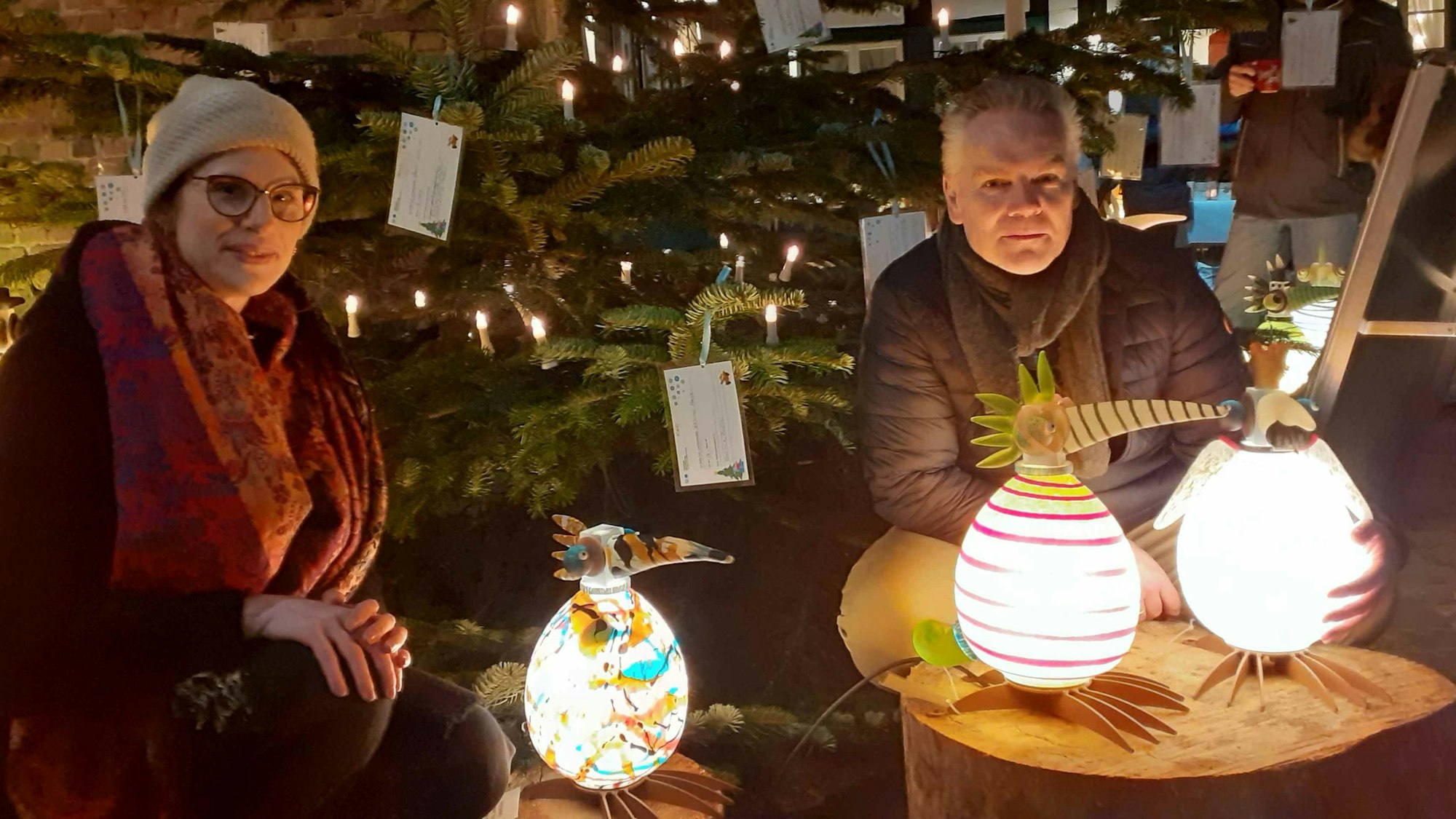 Borowski Outdoor Magic mit Museumsleiterin Caroline Heise und Wiktor Borowski.