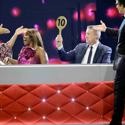 Die Jury von „Lets Dance“, bestehend aus Jorge Gonzáles, Motsi Mabuse und Joachim Llambi.