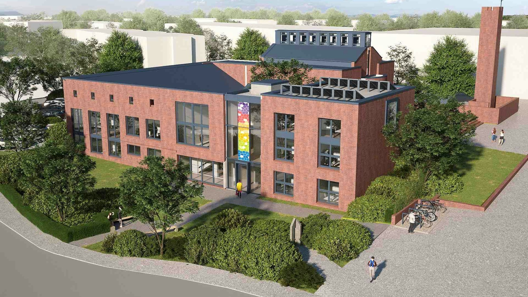 Bauzeichnung des Bonner Büros sgp-Architekten