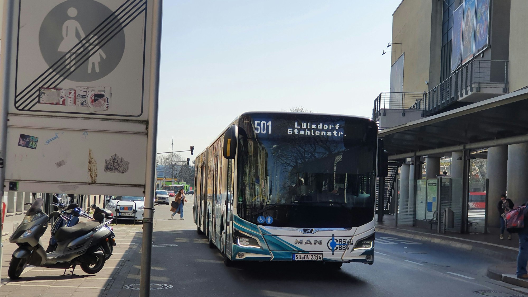 Symbolbild Öffentlichen Personennahverkehr,ÖPNV, Busverkehrs, RSVG, Rhein-Sieg-Verkehrsgesellschaft