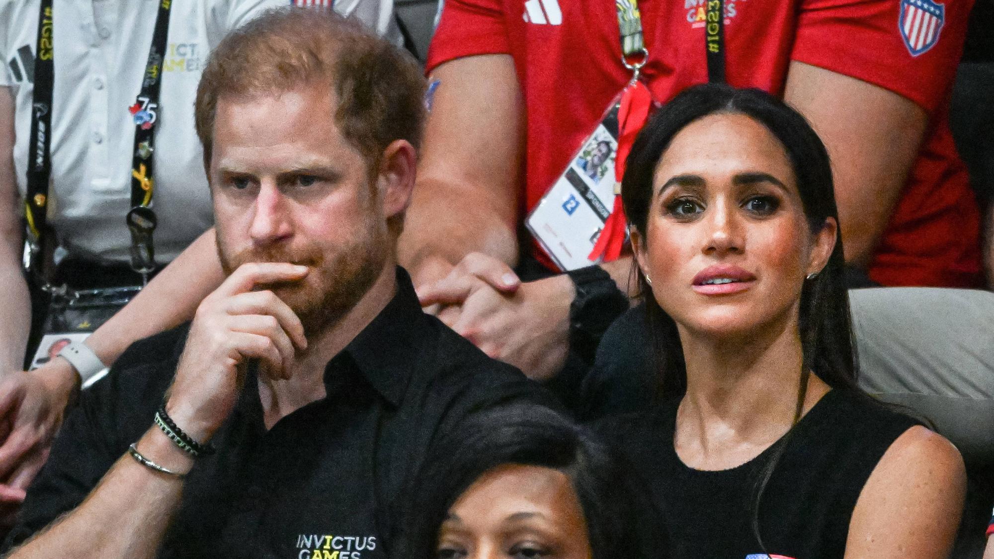 Prinz Harry und Herzogin Meghan bei den Invictus Games in Düsseldorf.