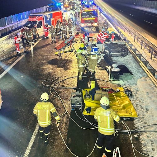 Foto einer Unfallstelle