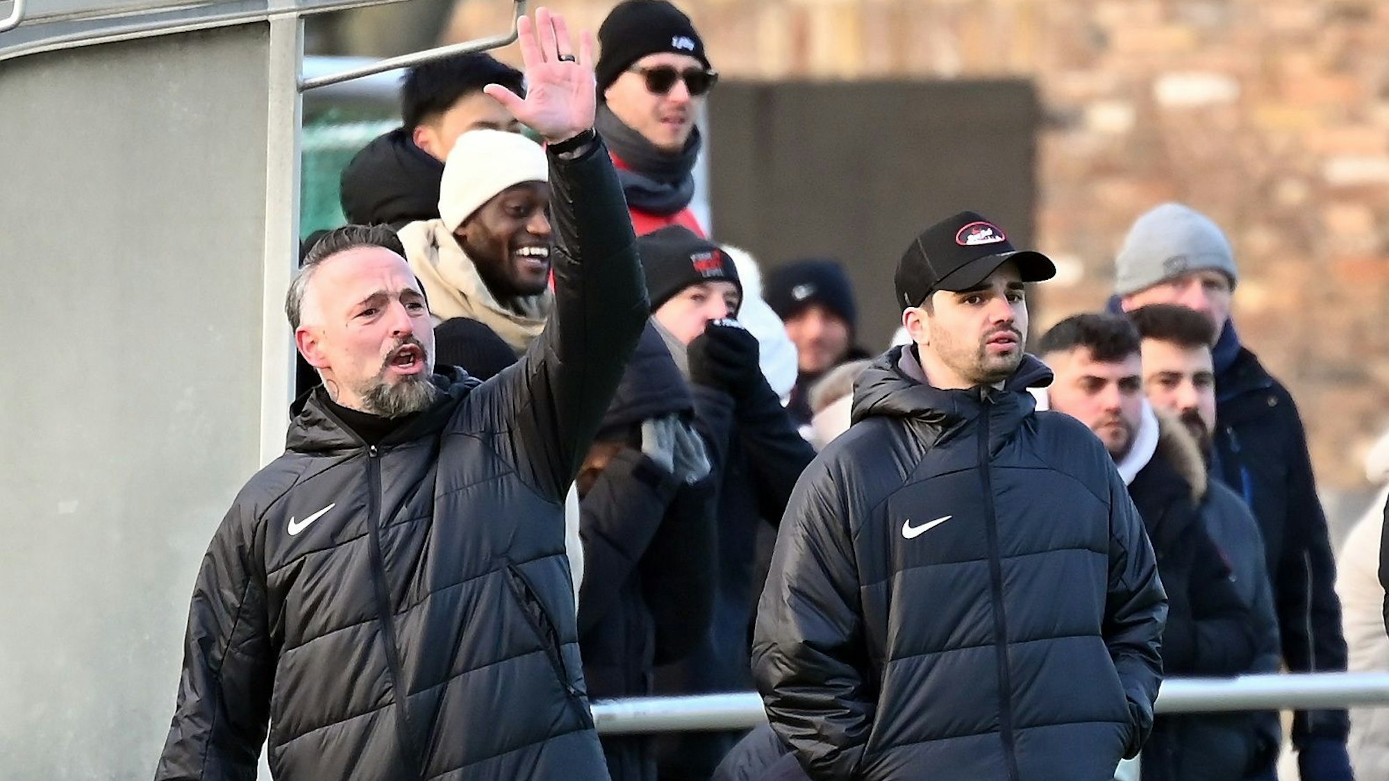 03.12.2023, Fussball-SpVg. Porz-SV Bergisch Gladbach
links: Jonas Wendt (Porz)
Foto: Uli Herhaus