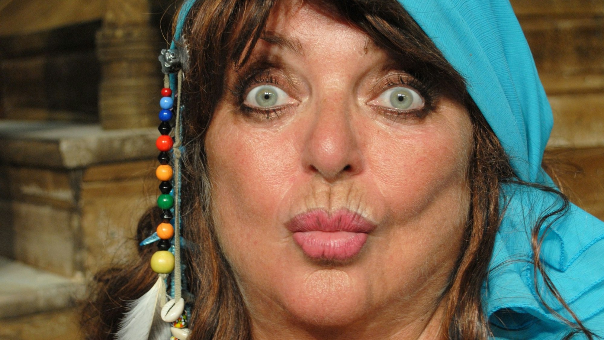 Begnadete Faxenmacherin: Gigi Herr.