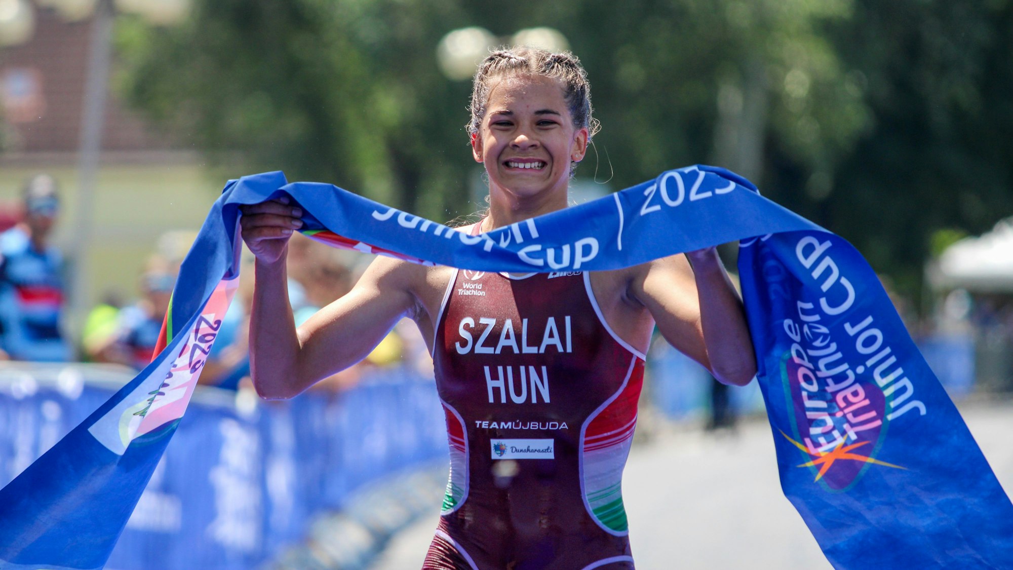 Fanny Szalai, 15-jähriges Top-Talent aus Ungarn, verstärkt in der nächsten Saison das Kölner Triathlonteam.
