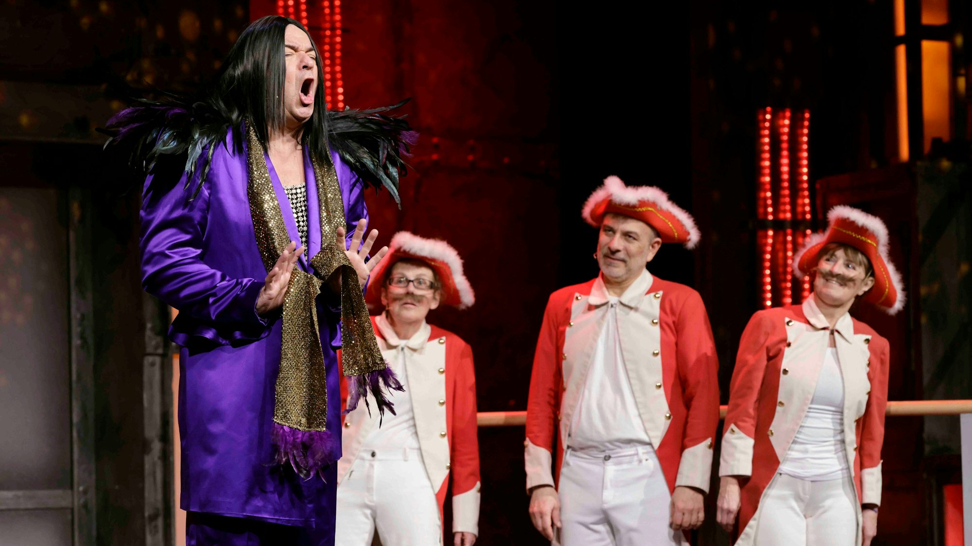 Jorge Gonzáles und die Roten Funken.