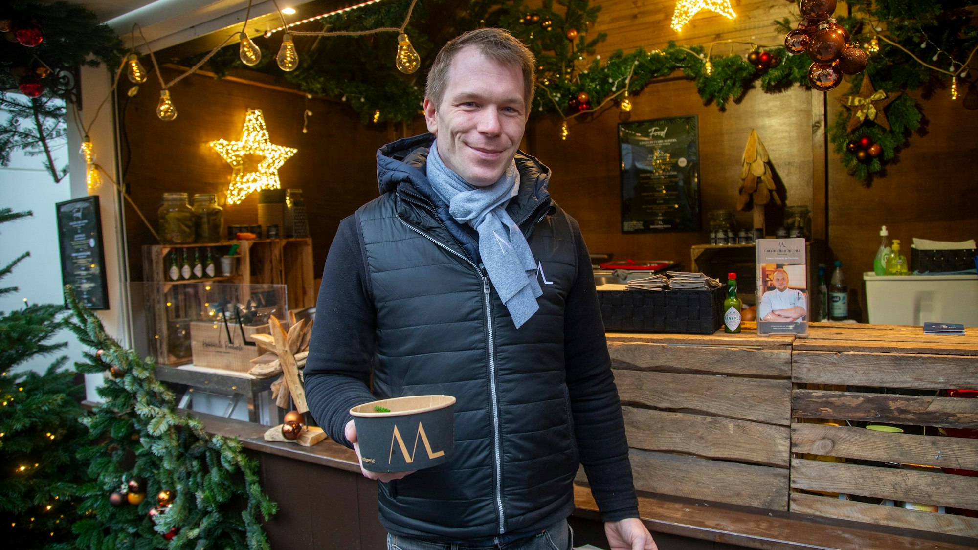 Marc Olbinski, Geschäftsführer der Maximilian-Lorenz-Gastronomie