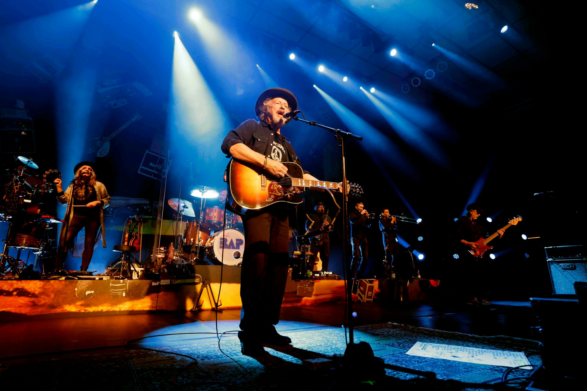 Niedeckens BAP spielte im Dezember 2023 im Satory-Saal in Köln.