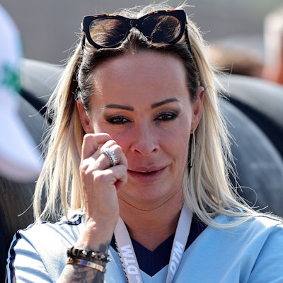 Cora Schumacher beim DTM-Lauf auf dem Nürburgring.
