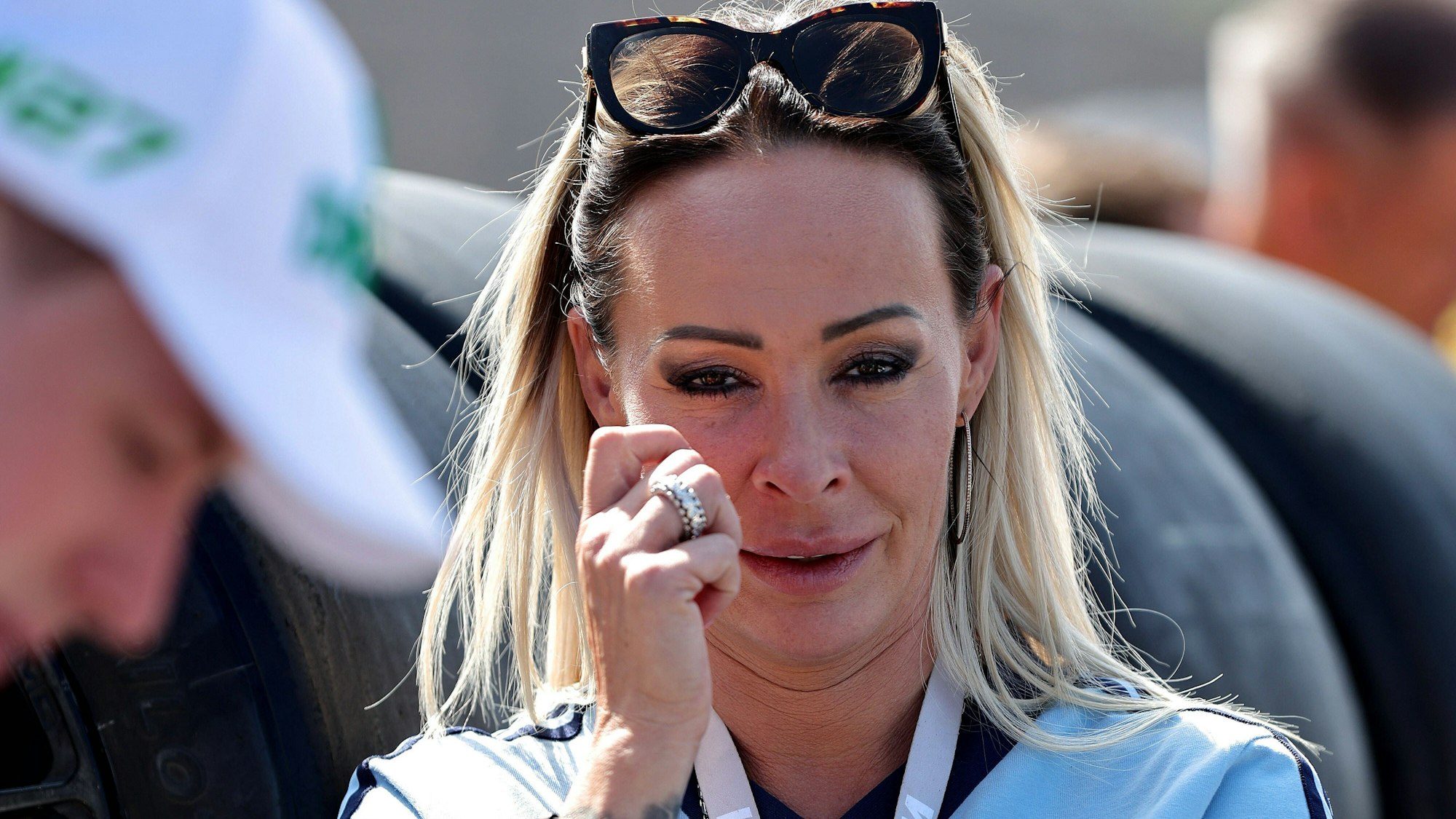 Cora Schumacher beim DTM-Lauf auf dem Nürburgring.