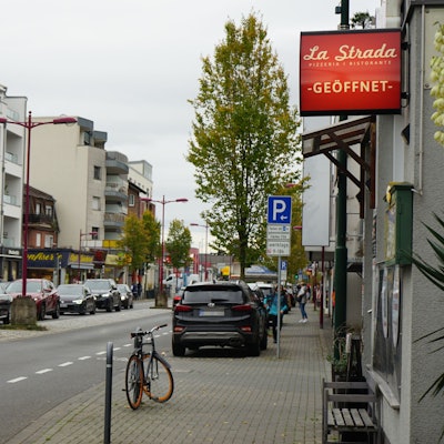 Die Kerpener Straße in Sindorf.