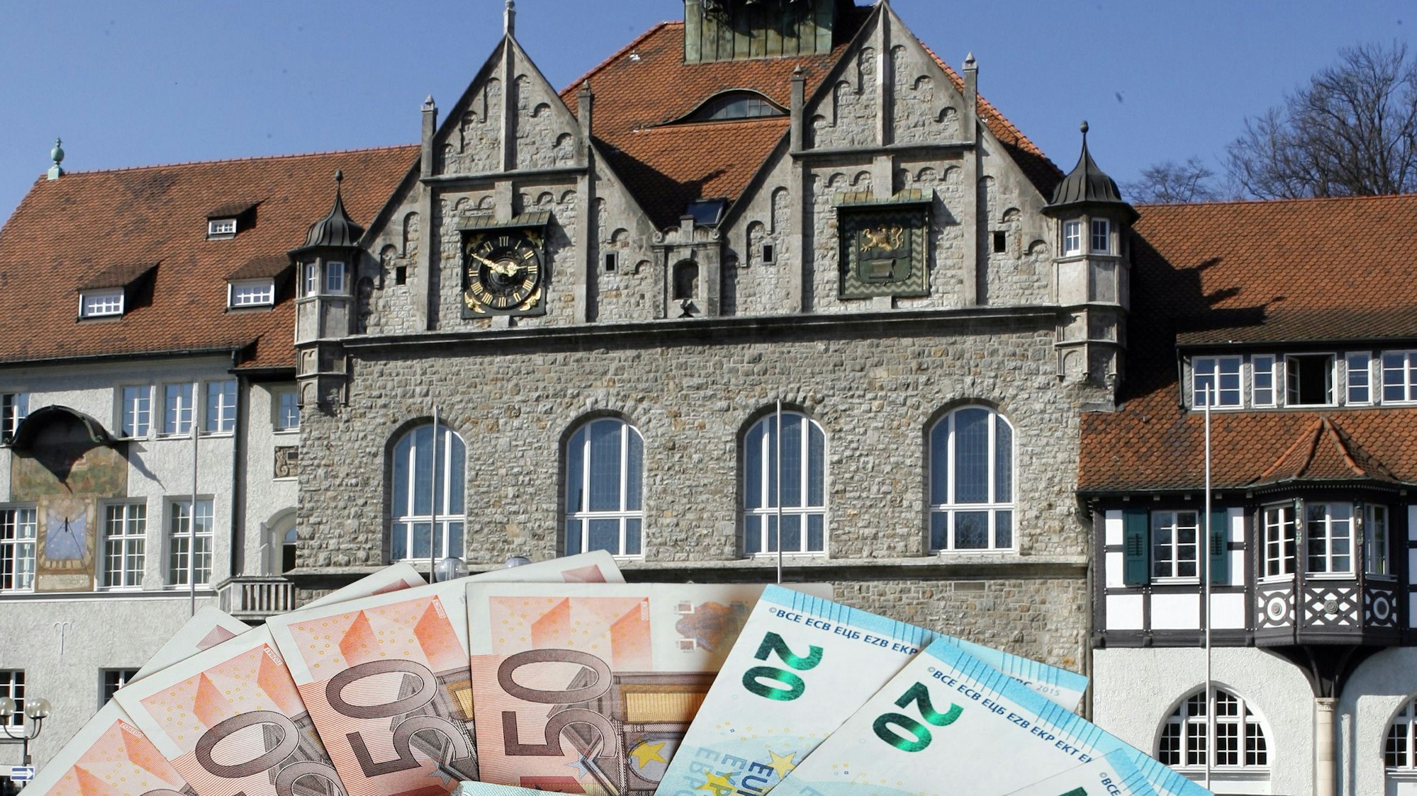 Der Gladbacher Haushalt kann in den nächsten beiden Jahren ausgeglichen werden.