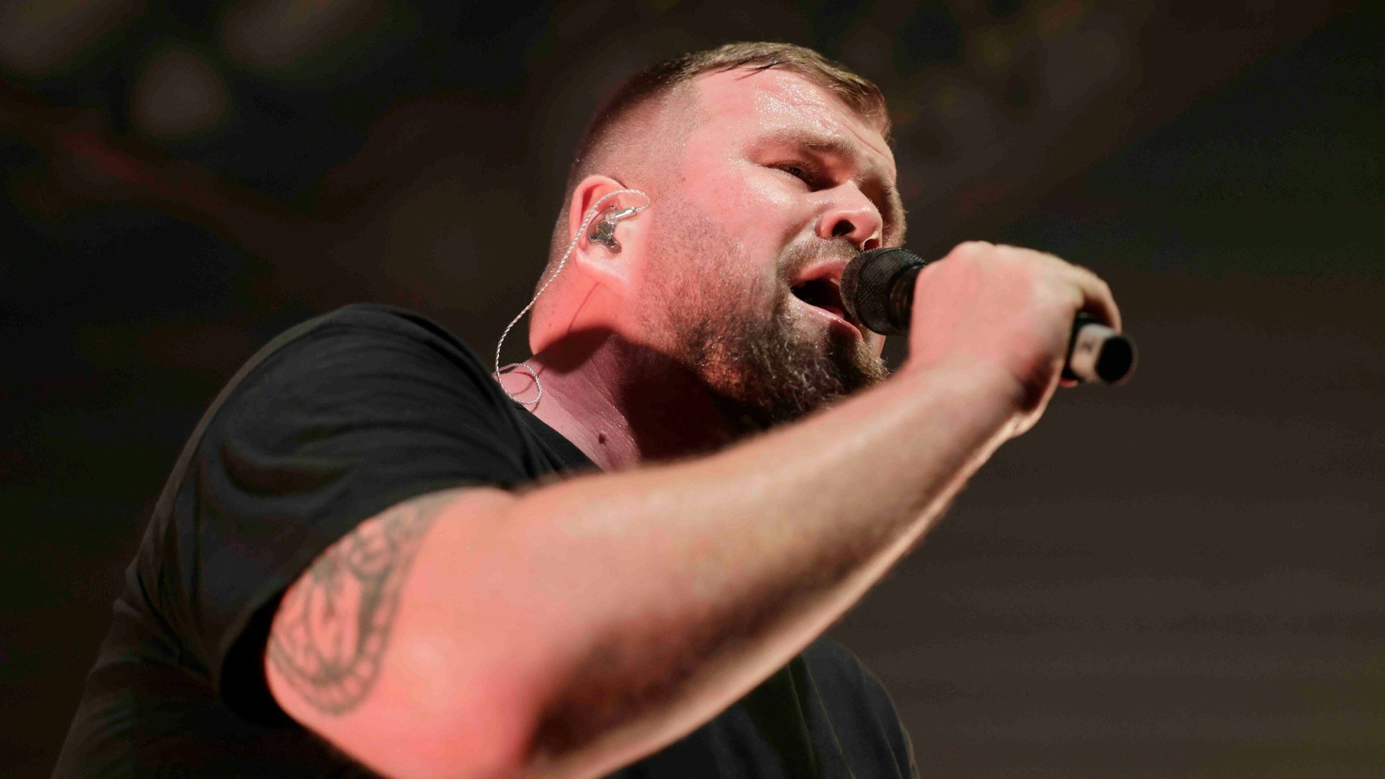 Monchi, Frontmann der Band Feine Sahne Fischfilet.