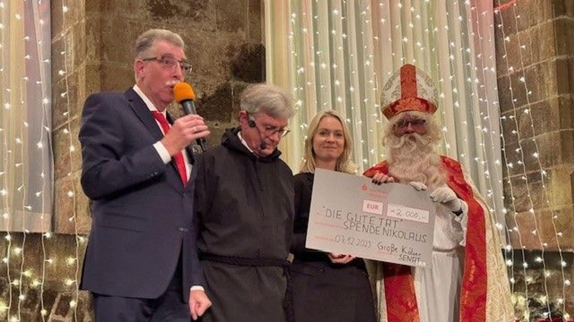 Altenhilfe: Scheckübergabe Sparkasse KölnBonn 2023