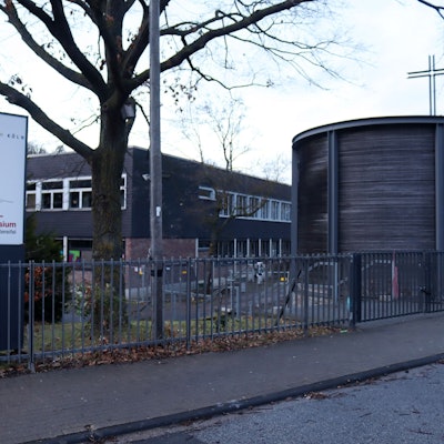 Außenansicht des St.-Angela-Gymnasiums in Bad Münstereifel.