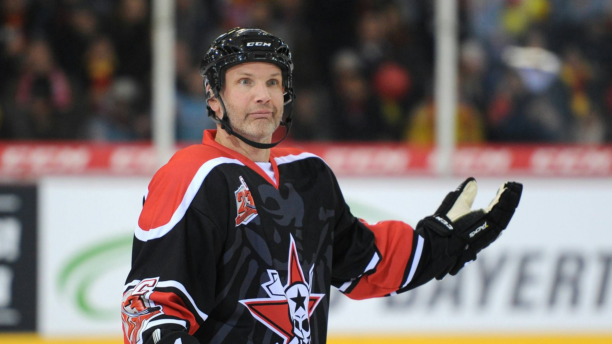 Daniel Kreutzer Abschiedsspiel: DEG Allstars - Daniels Freunde 17.02.2018. Mirko Lüdemann (Daniels Freunde). *** Daniel Kreutzer farewell game DEG Allstars of Daniels s friends 17 02 2018 Mirko Lüdemann Daniels s friends HM