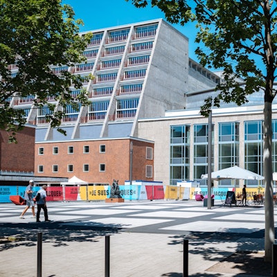 PK - Sanierung der Bühnen. Kleiner Offenbachplatz.