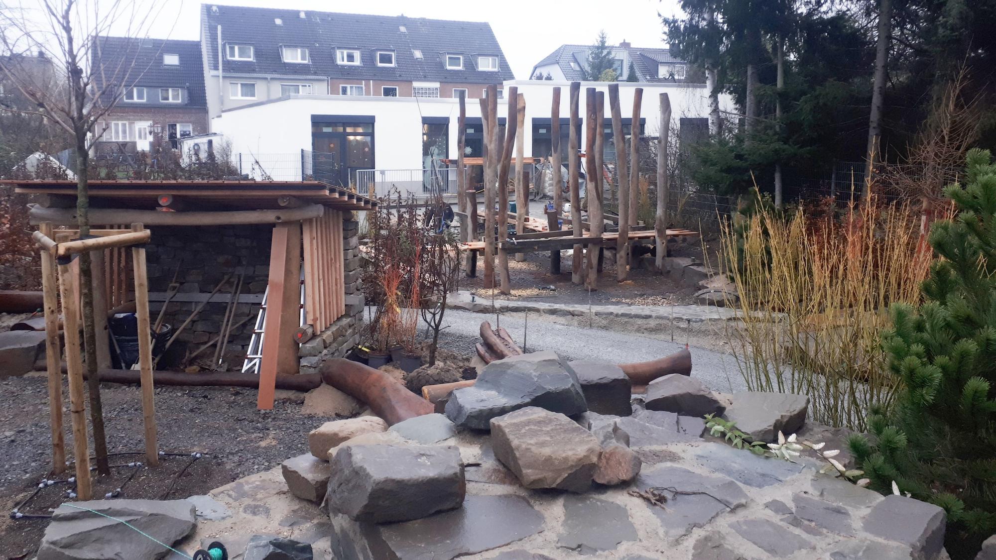 Das Außengelände der Kita in Longerich.