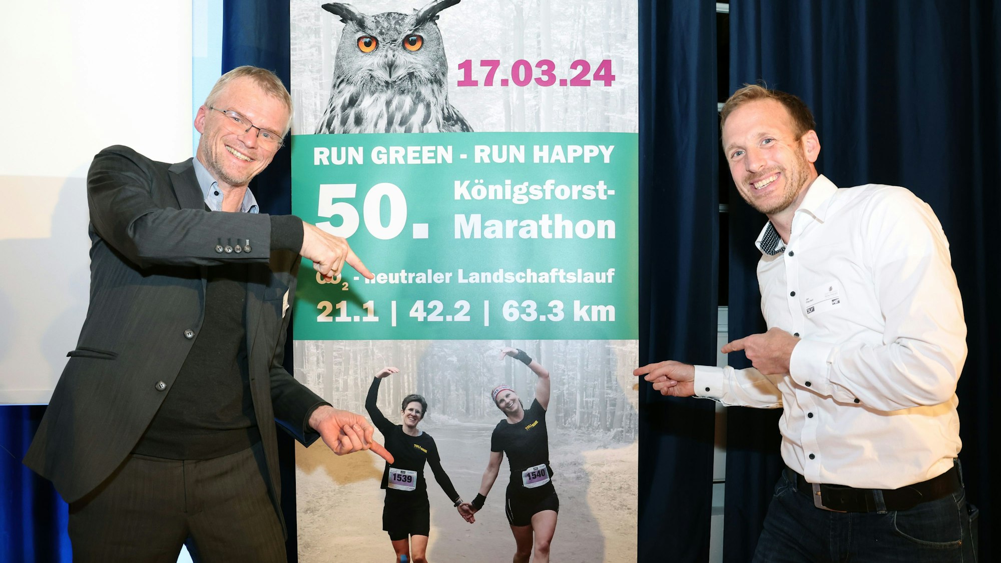 Bürgermeister Frank Stein und Moderator Jan Fitschen