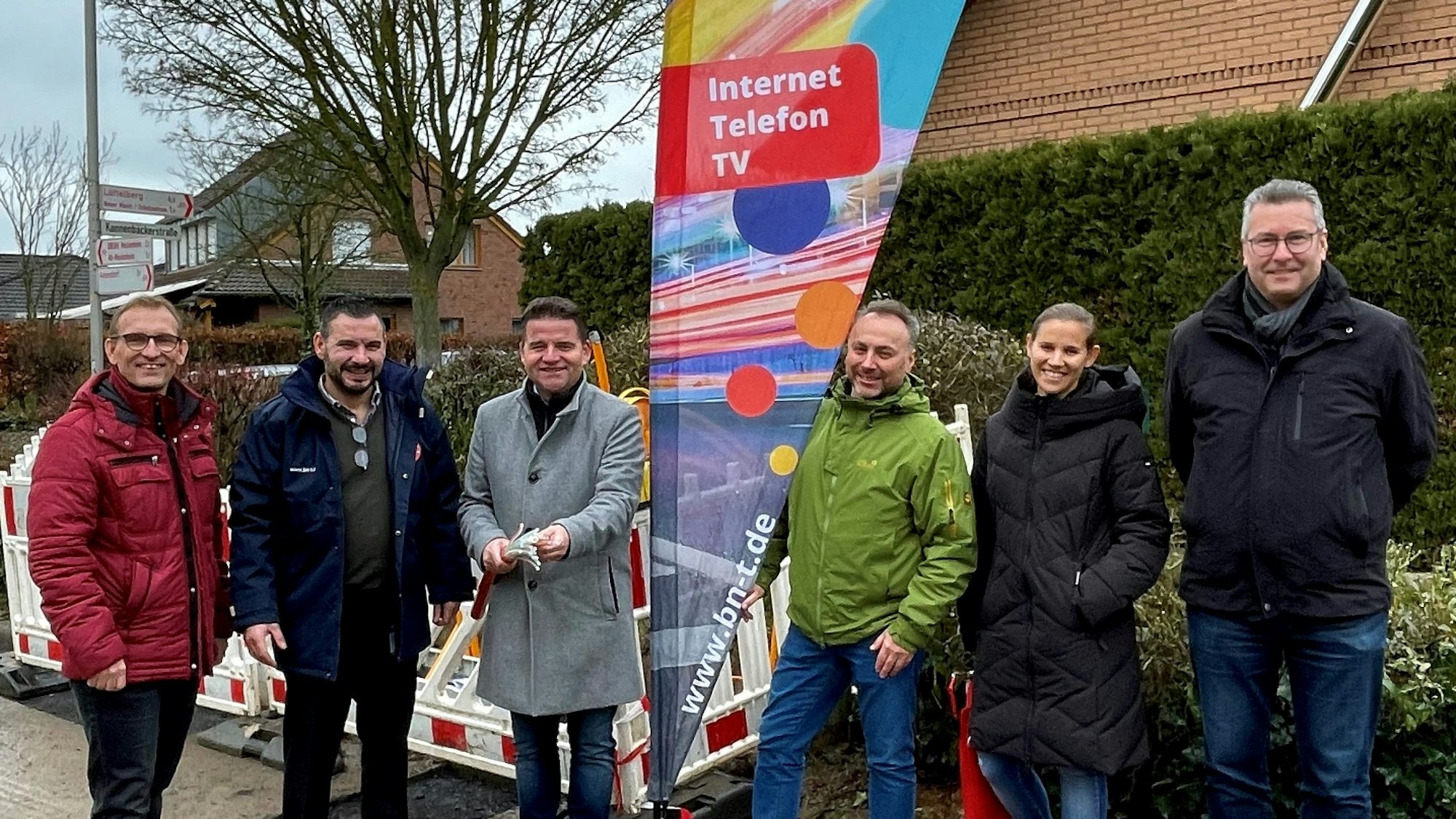 Meckenheim Adendorfer Straße 
Glasfaser-Netzausbau beginnt