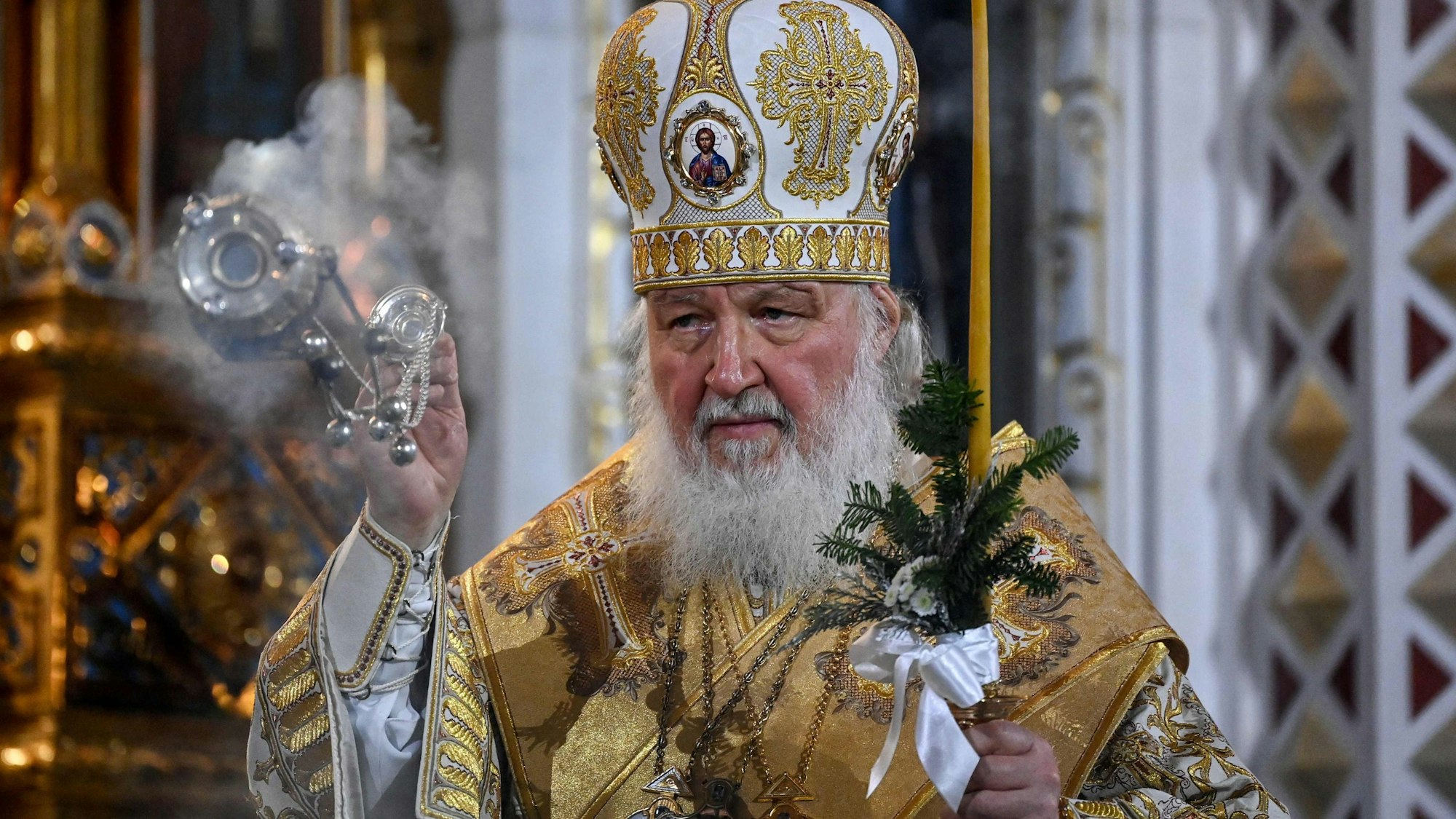 Patriarch Kirill ist Oberhaupt der russisch-orthodoxen Kirche und glühender Putin-Unterstützer. (Archivbild)
