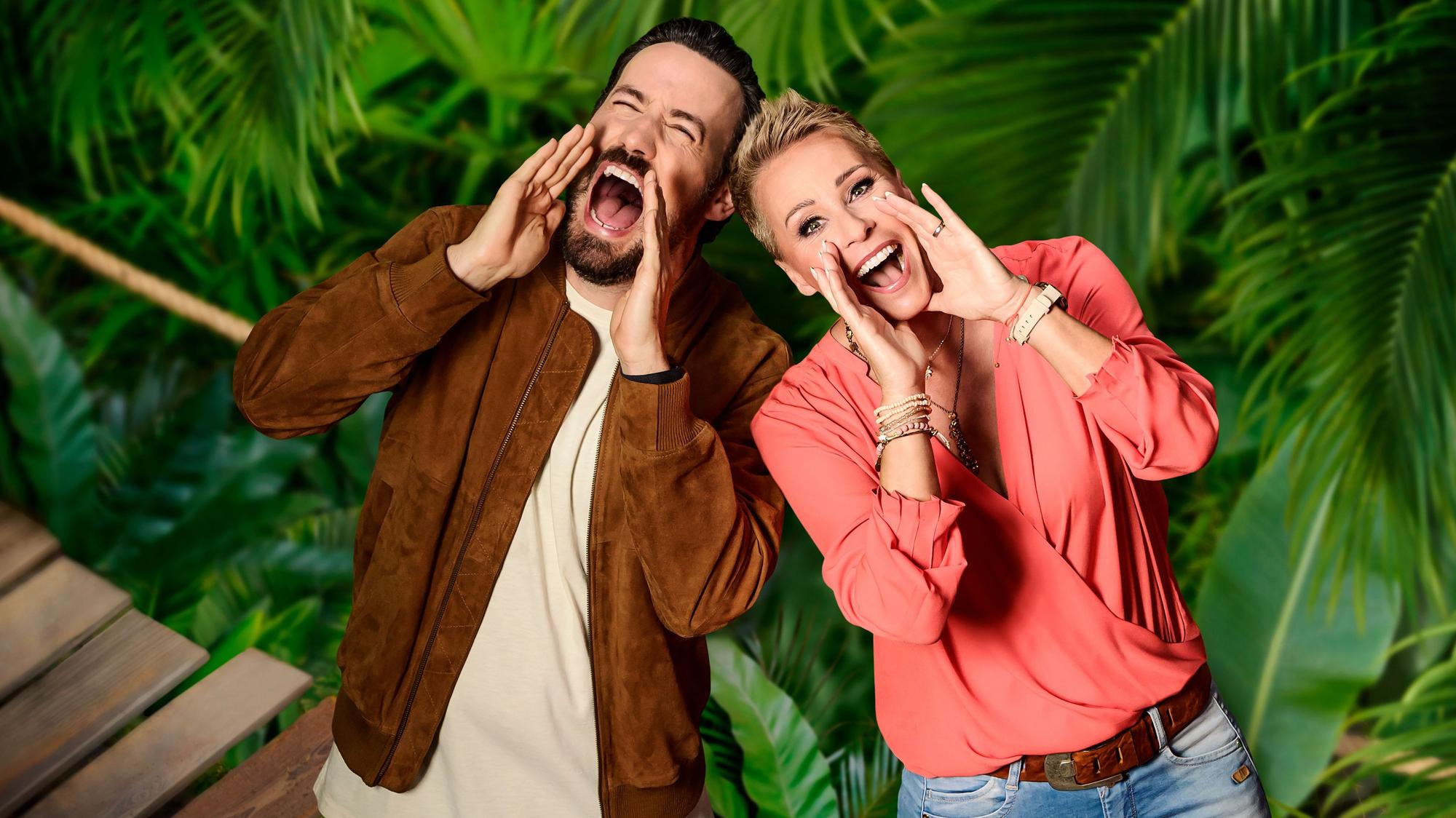 Führen auch 2024 wieder durch den Dschungel: IBES-Moderatoren Jan Köppen und Sonja Zietlow.