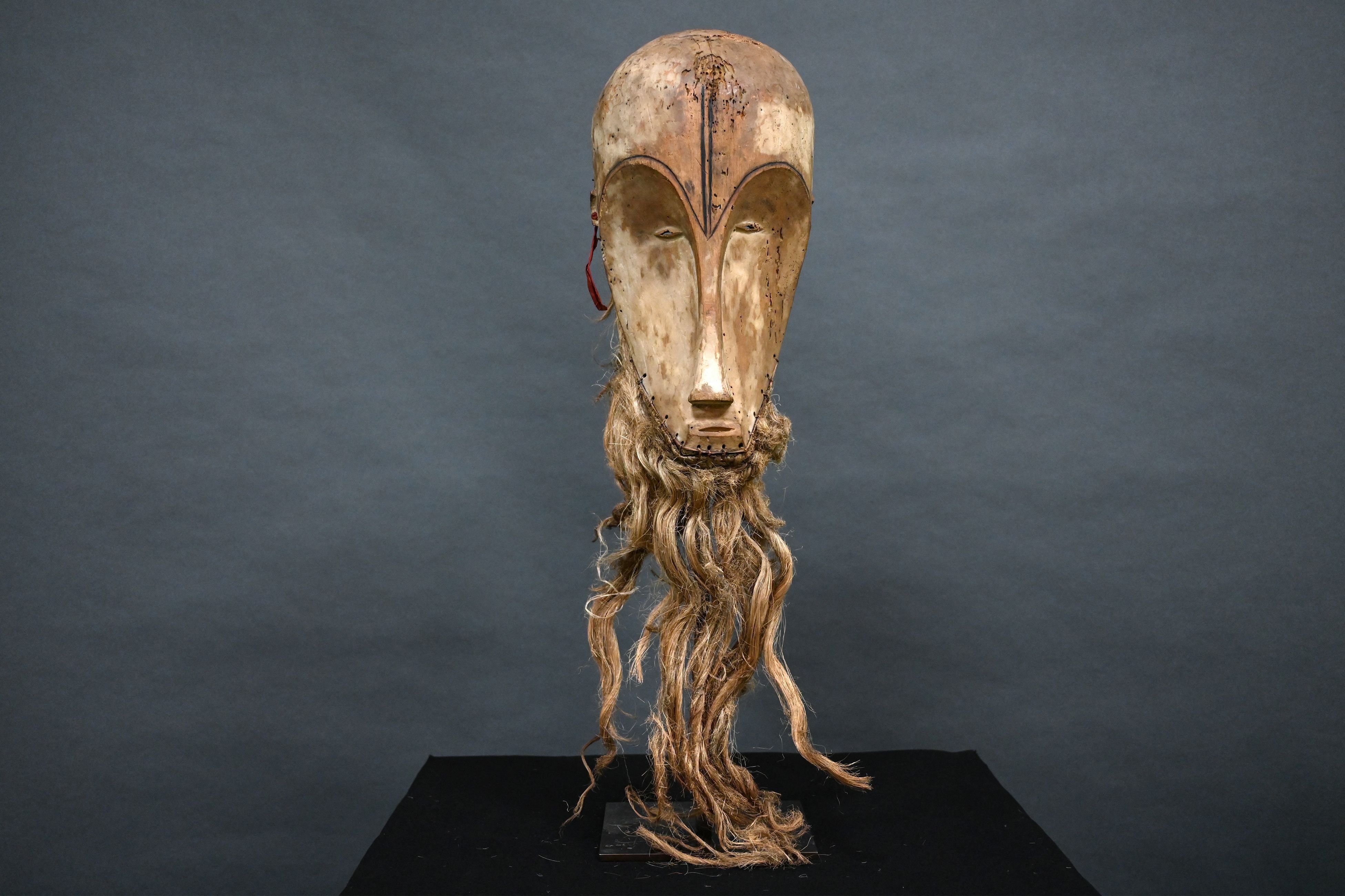 Eine sogenannte Fang-Maske aus Gabun