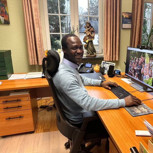 Pater Peter Claver Kwame Narh ist seit Januar 2023 Provinzial der Steyler Missionare.