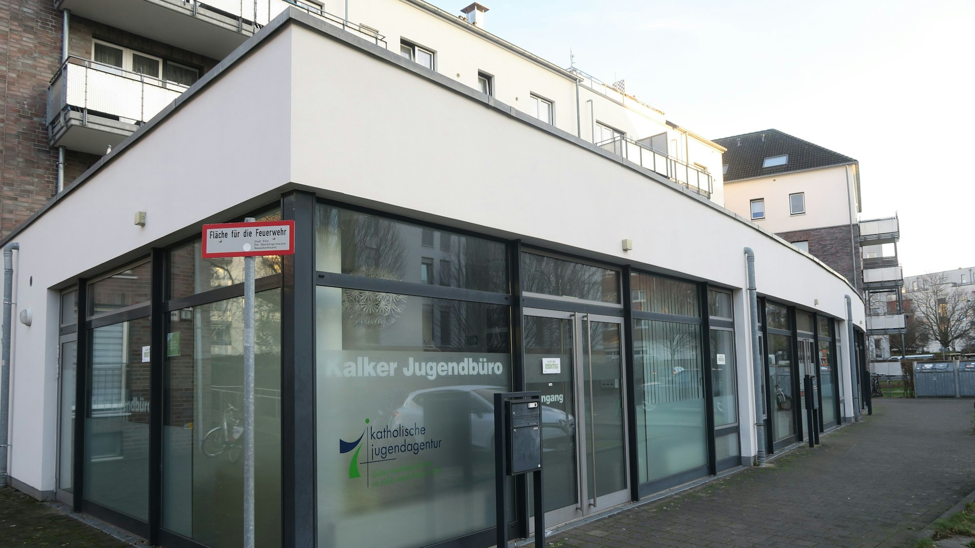 Das Jugendbüro in Kalk.