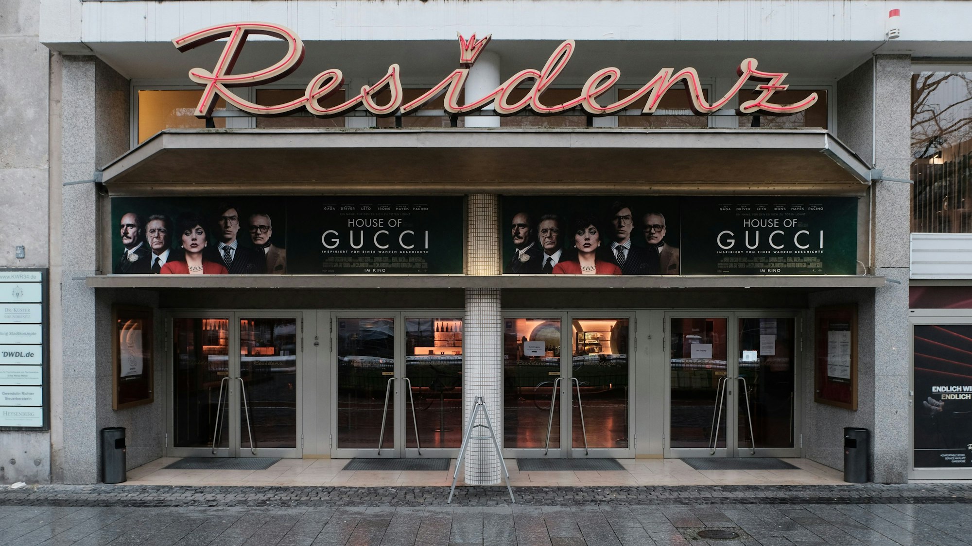 Das Residenz-Kino am Kaiser-Wilhelm-Ring in Köln.