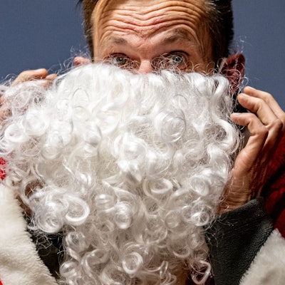 Der Weihnachtsmann ist auch schon mal gerne für Eventagenturen unterwegs.