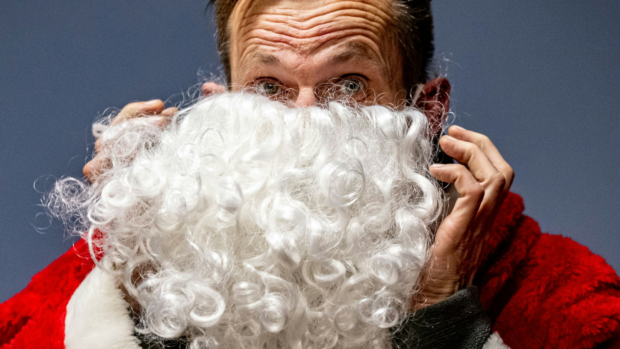 Der Weihnachtsmann ist auch schon mal gerne für Eventagenturen unterwegs.