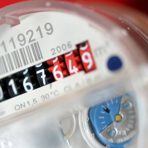 Eine Wasseruhr mit Qn 1,5
