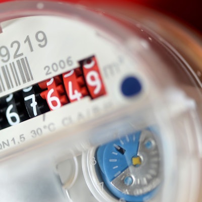 Eine Wasseruhr mit Qn 1,5