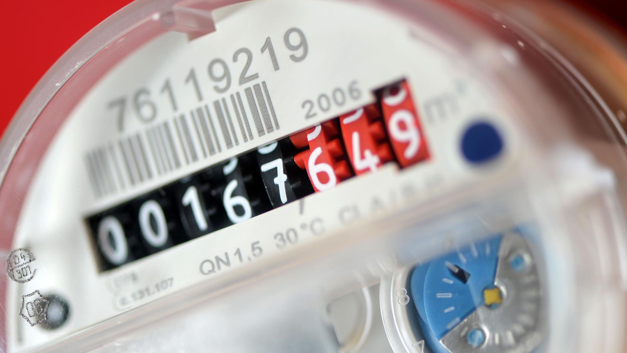 Eine Wasseruhr mit Qn 1,5