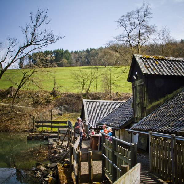 Blick über den Oelchenshammer in Engelskirchen-Bickenbach.