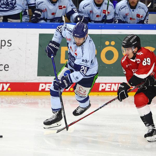 MacLeod während eines Spiels der Kölner Haie gegen Straubing.
