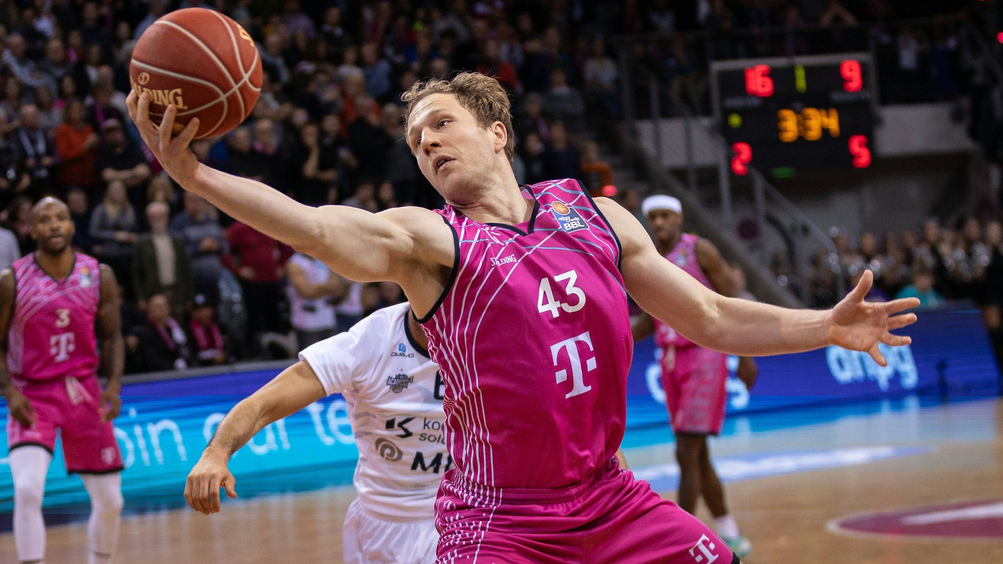 Nationalspieler Christian Sengfelder ist zu einem Leistungsträger der Baskets geworden, der regelmäßig zweistellig punktet.